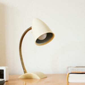 white table lamp